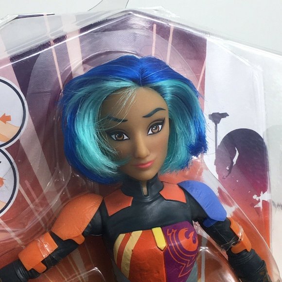 Star Wars Forces Of Destiny Sabine Wren 11" Doll Action Figure Hasbro Disney New - Picture 4 of 12
